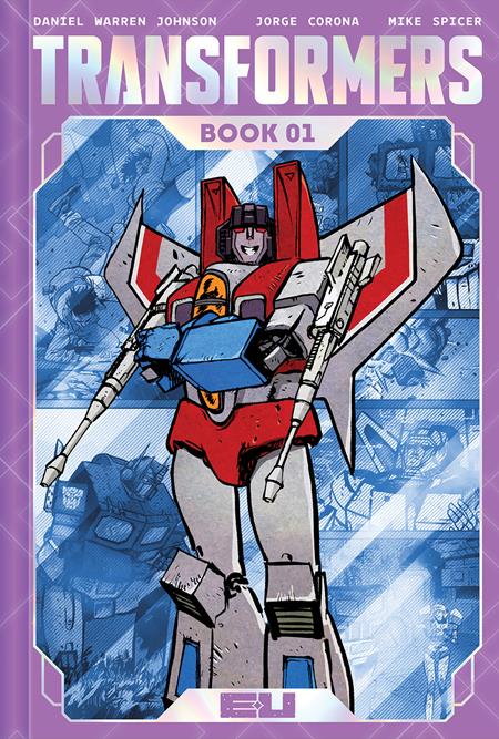 TRANSFORMERS DELUXE HC BOOK 01 DIRECT MARKET EXCLUSIVE DANIEL WARREN JOHNSON & MIKE SPICER DECEPTICON CVR (2025)