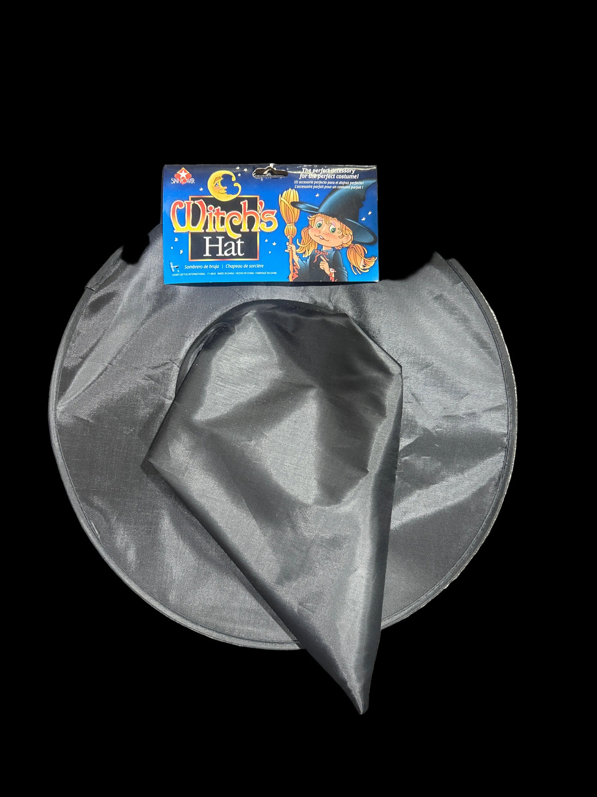 Black Vinyl Witch Hat