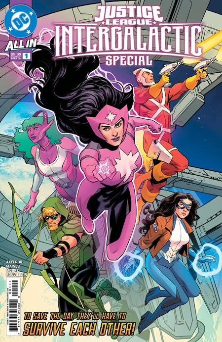 JUSTICE LEAGUE INTERGALACTIC SPECIAL #1 (ONE SHOT) CVR A TRAVIS MOORE (4/29/26)