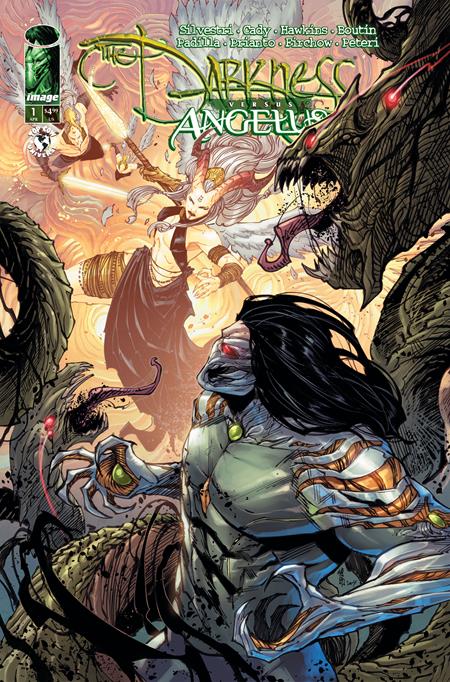 DARKNESS VS ANGELUS (ONE SHOT) CVR A GIUSEPPE CAFARO & ARIF PRIANTO 04/15/2026