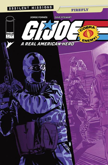 GI JOE A REAL AMERICAN HERO SSSILENT MISSIONS FIREFLY #1 (ONE SHOT) CVR A JORGE FORNES (4/29/26)
