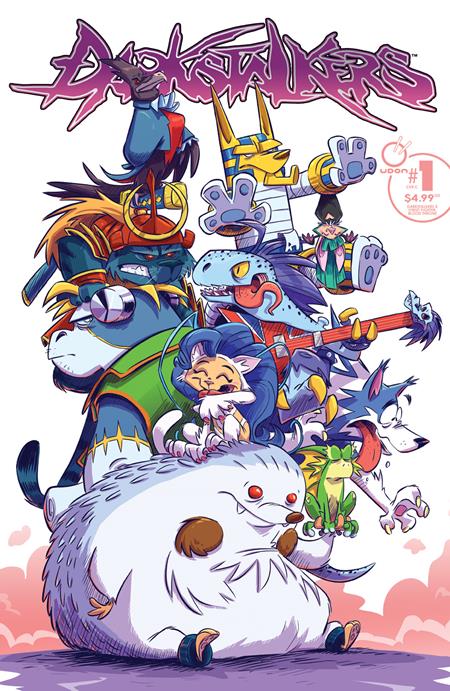DARKSTALKERS X STREET FIGHTER BLOOD THRONE #1 (ONE SHOT) CVR C DAX GORDINE VAR 07/09/2025