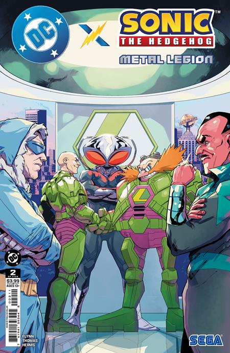 DC X SONIC THE HEDGEHOG THE METAL LEGION #2 (OF 5) CVR A PABLO M COLLAR 06/03/2026