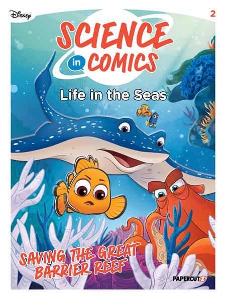 DISNEY SCIENCE IN COMICS TP LIFE IN THE SEAS 2026