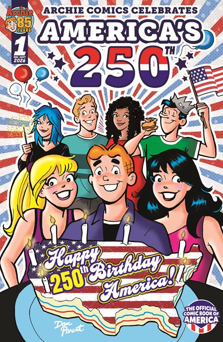 ARCHIE COMICS CELEBRATES AMERICAS 250TH (ONE SHOT) CVR A DAN PARENT 07/01/2026