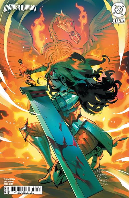 ABSOLUTE WONDER WOMAN #12 CVR B MIRKA ANDOLFO CARD STOCK VAR 09/24/2025