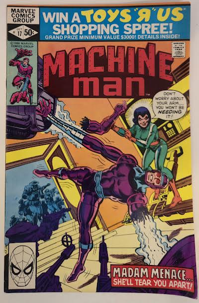 Machine Man #17 1980 VG Vintage Comic