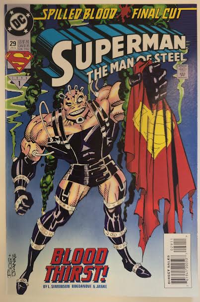 Superman: The Man of Steel #29 1994 NM Vintage Comic
