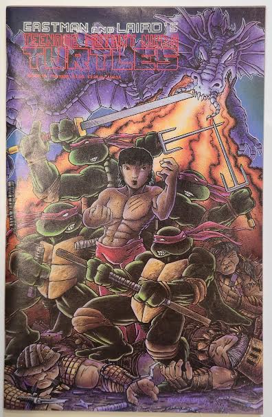 Teenage Mutant Ninja Turtles #18 1989 NF-VF Vintage Comic