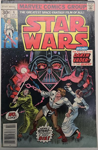 Star Wars #4 1977 GD-VG Vintage Comic