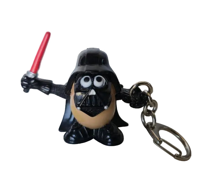 Galactic Heroes Star Wars Darth Vader Mr. Potato Head Keychain 2005 - Pre-Owned