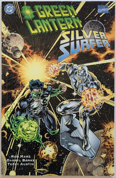 Green Lantern Silver Surfer: Unholy Alliances #1 1995 Vintage Comic