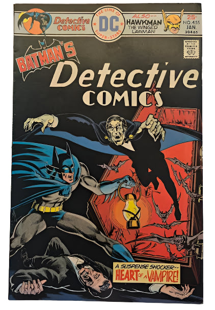 Detective Comics #455 1976 VG-FN Vintage Comic