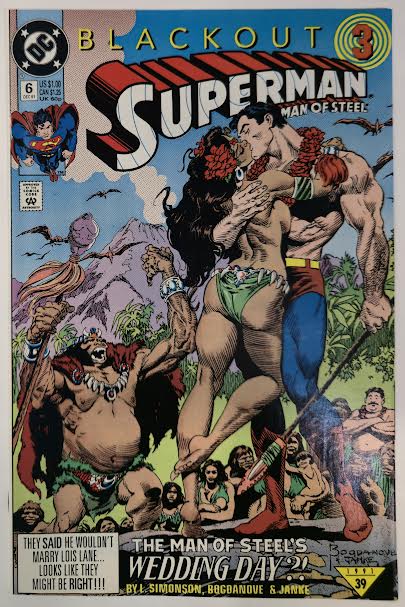 Superman: The Man of Steel #6 1991 NM Vintage Comic