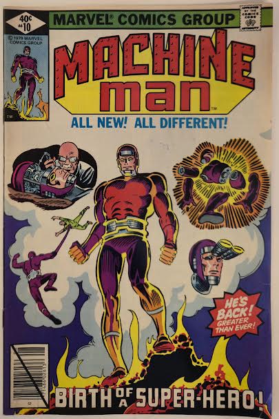 Machine Man #10 1979 VG-FN Vintage Comic