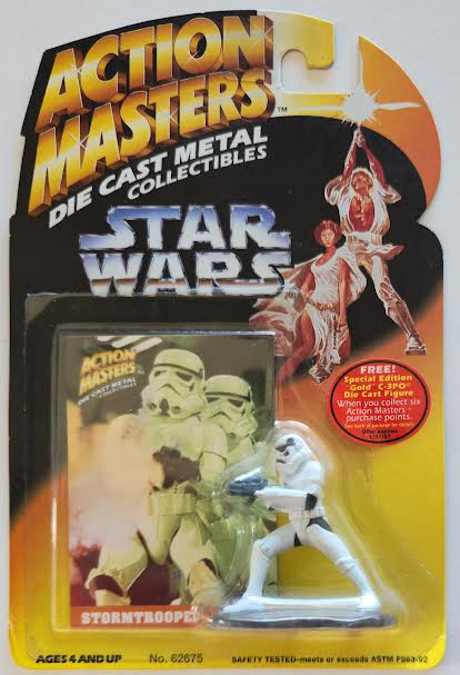 Star Wars Action Masters Die Cast Metal Collectibles Stormtrooper 1994