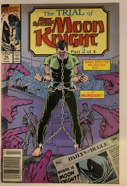 Marc Spector: Moon Knight #16 1990 VF Vintage Comic