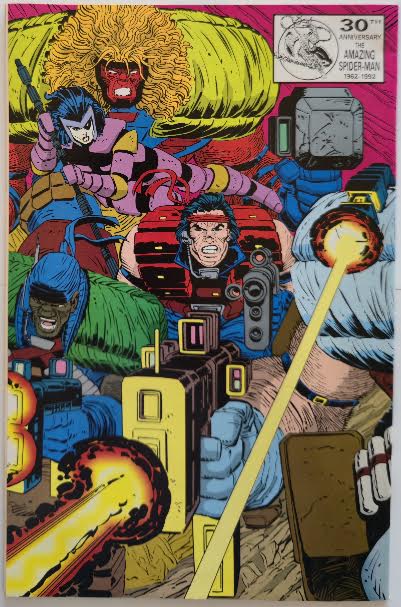 Cable #1 1992 Wraparound Cover Vintage Comic