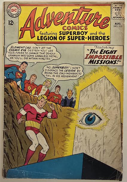 Adventure Comics #323 1964 FR Vintage Comic