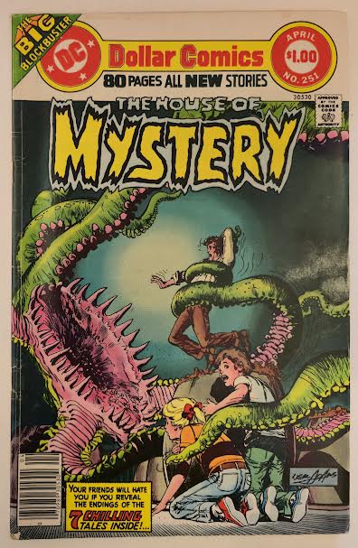 House of Mystery #251 Neal Adams Cover 1977 VF Vintage Comic