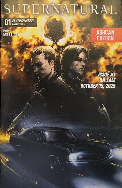 Supernatural #1 NYCC Ash Can