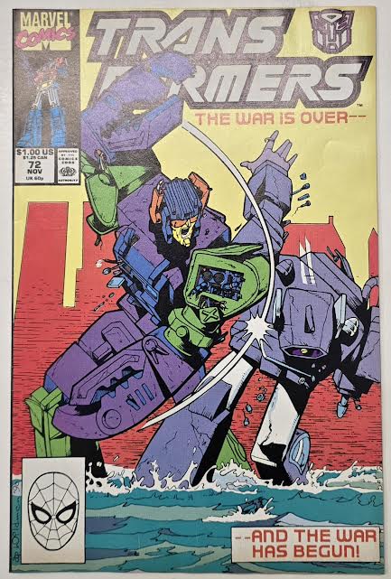 Transformers #72 1984 Marvel Comics VF Vintage Comic