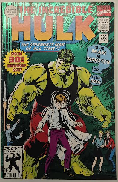 Incredible Hulk #393 1992 VG-FN Vintage Comics