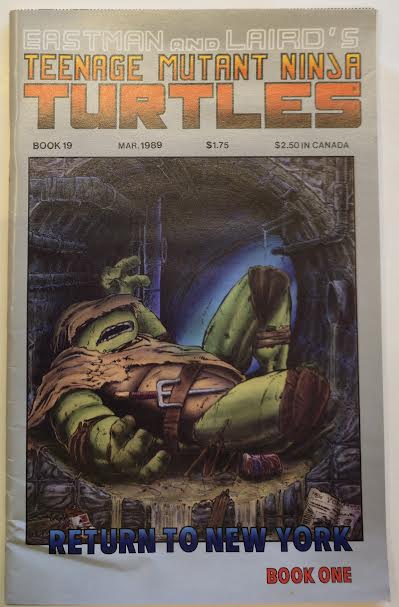 Teenage Mutant Ninja Turtles #19 1989 GD-VG Vintage Comic