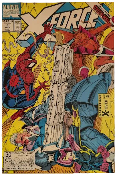 X-Force #4 1991 NM Vintage Comic