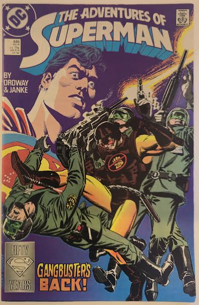 Adventures of Superman #446 1988 VF-NM Vintage Comic