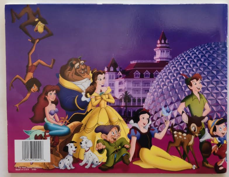 Walt Disney World: A Pictorial Souvenir 1993 Edition Vintage Book