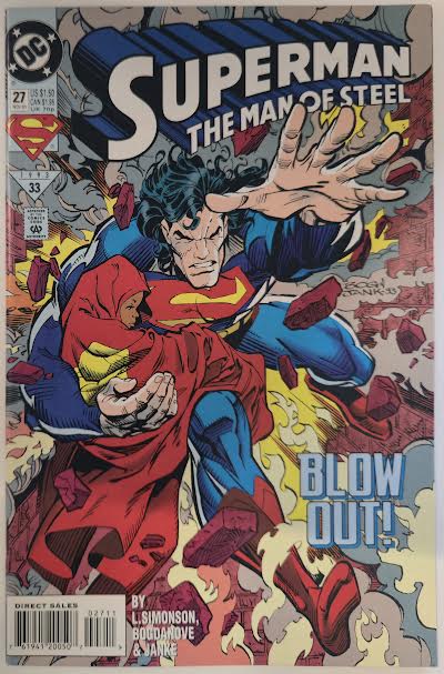 Superman: The Man of Steel #27 1993 NM Vintage Comic