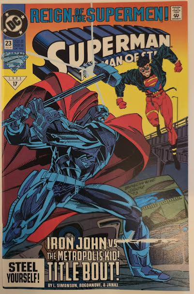 Superman: The Man of Steel #23 1993 NM Vintage Comic