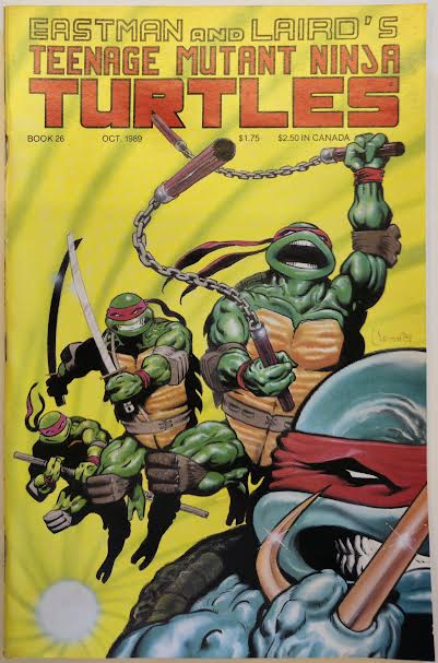Teenage Mutant Ninja Turtles #26 1989 VF Vintage Comic