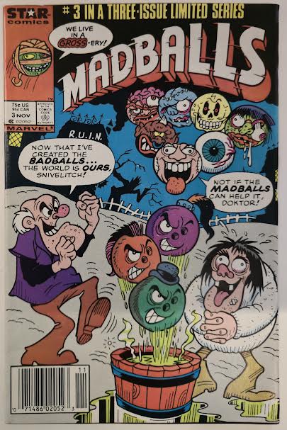 Madballs #3 1988 VF Vintage Comic