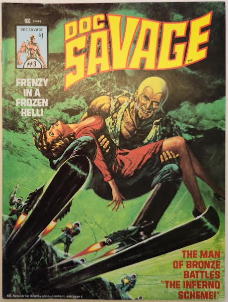 Doc Savage #3 1977 NM Vintage Magazine