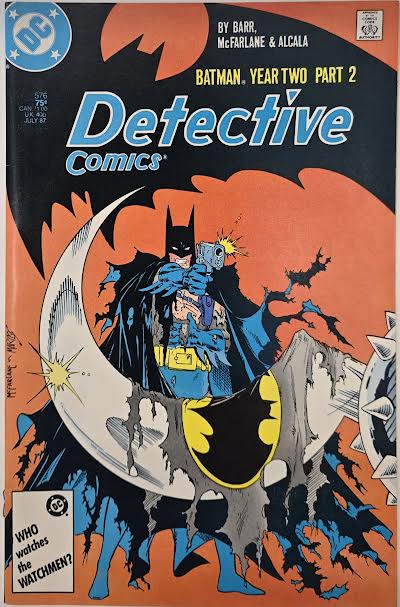 Detective Comics #576 (Batman Year Two, Part 2) 1987 VF Vintage Comic
