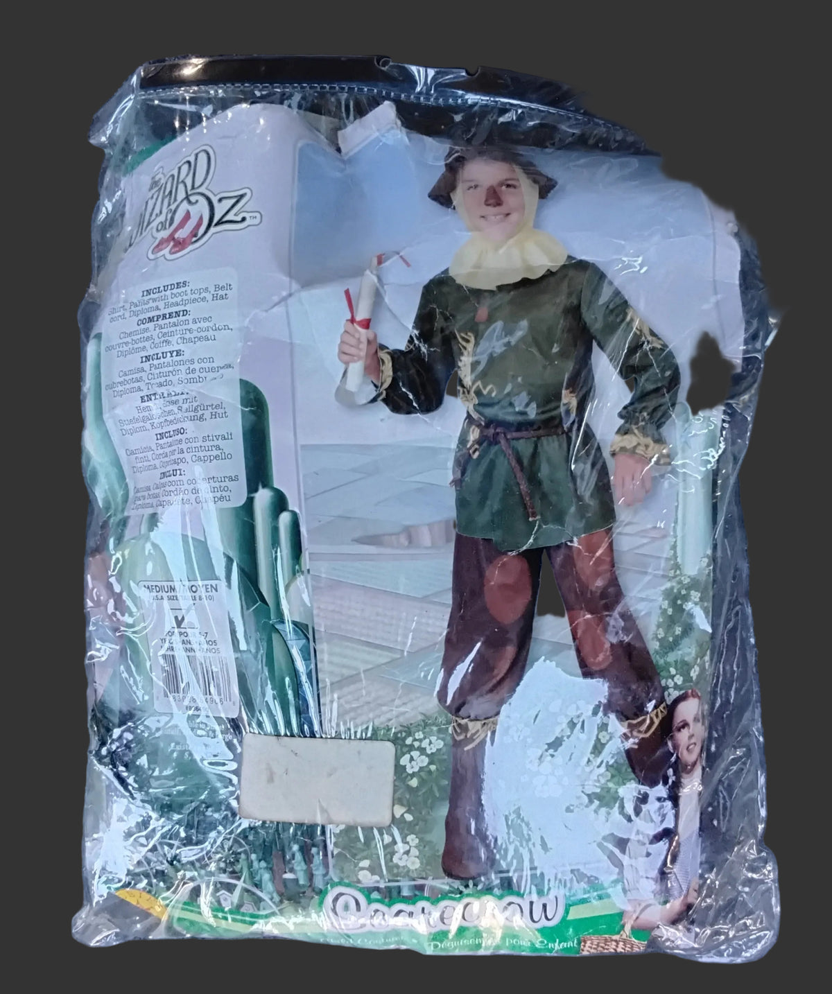 The Wizard of Oz 75th Anniversary Collection Scarecrow Costume (Child)