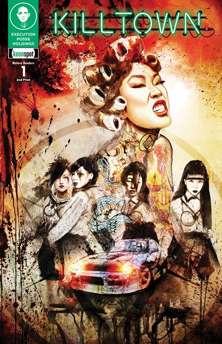 KILLTOWN #1 CVR G ROB PRIOR NAOMI GRIFFIN METAL CVR VAR (MR)