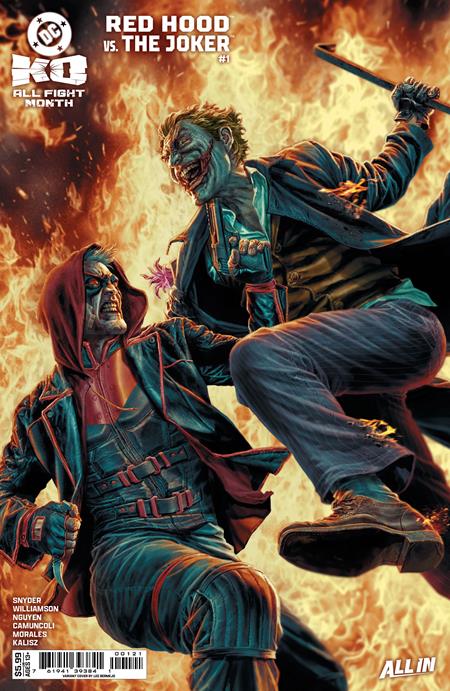 DC K.O. RED HOOD VS JOKER #1 (ONE SHOT) CVR C LEE BERMEJO CARD STOCK VAR (12/24/25)