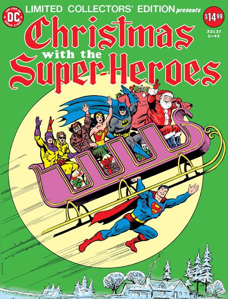 LIMITED COLLECTORS EDITION #43 CHRISTMAS WITH THE SUPER-HEROES FACSIMILE EDITION CVR B CURT SWAN FOIL VAR 12/03/2025