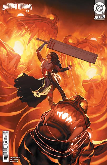 ABSOLUTE WONDER WOMAN #4 CVR C MATTIA DE IULIS CARD STOCK VAR 1/22/2025