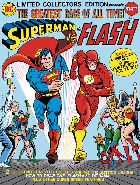 LIMITED COLLECTORS EDITION #48 SUPERMAN VS THE FLASH FACSIMILE EDITION CVR A CARMINE INFANTINO JOSE LUIS GARCIA-LOPEZ & BOB OKSNER 1/22/2025