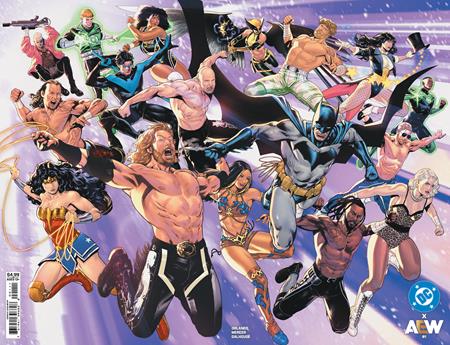 DC X AEW #1 (OF 2) CVR A LUCAS MEYER WRAPAROUND 02/04/20206