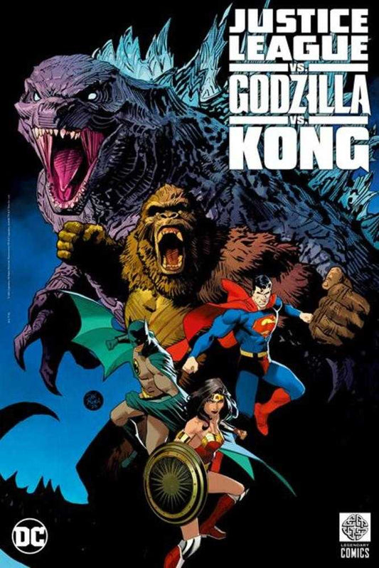 Justice League vs Godzilla vs Kong Led Acetate Poster Insert*