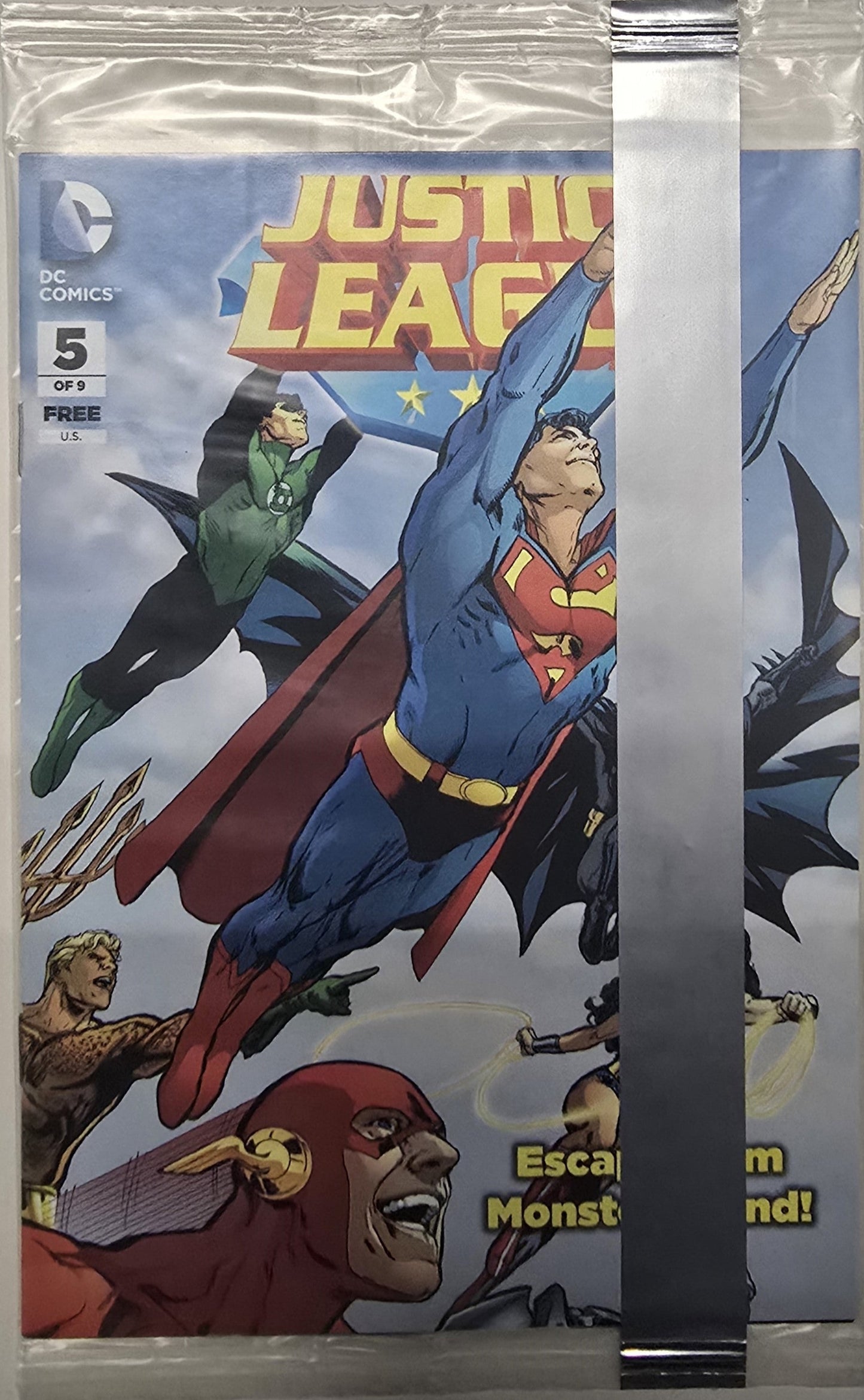 General Mills Presents: Justice League #5 Polybagged Promotional Comic NM/M 2013