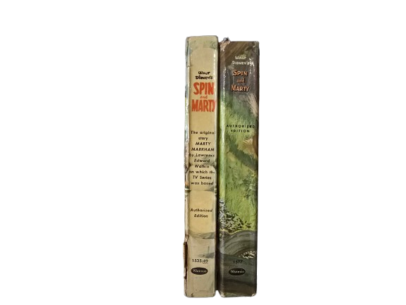Disneys Spin & Marty-Büchersammlung – 2 Vintage