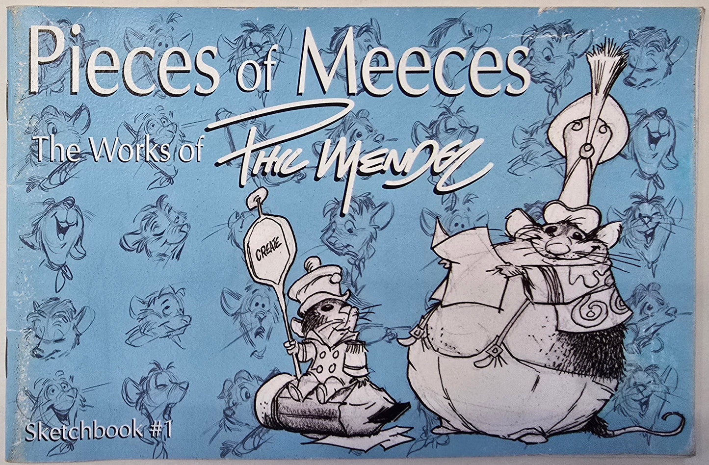 Pieces of Meeces: The Work of Phil Mendez Sketchbook #1 FN 2009