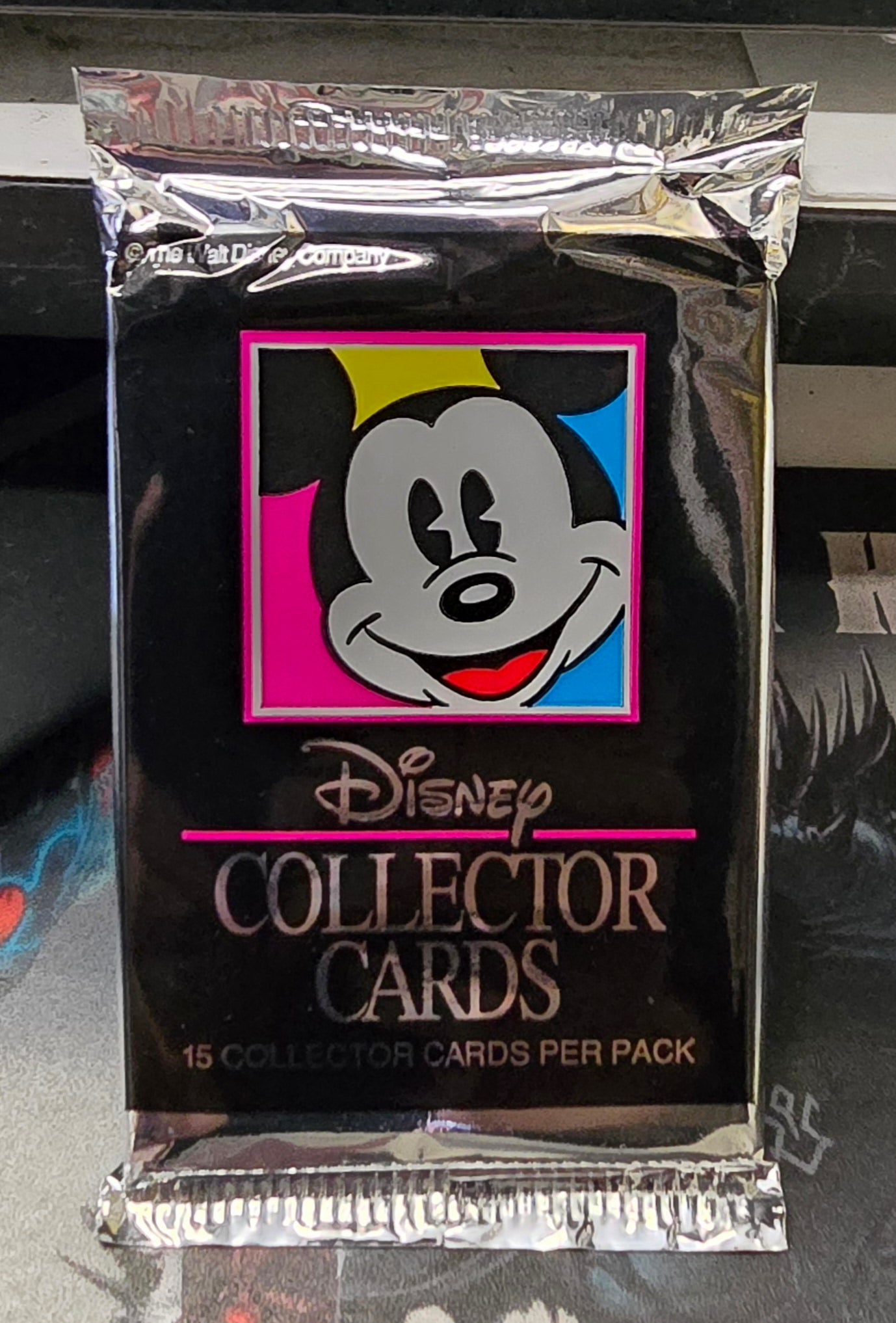 Impel Disney Collector Cards 15 Collector Card Vintage Sealed Pack 1990's