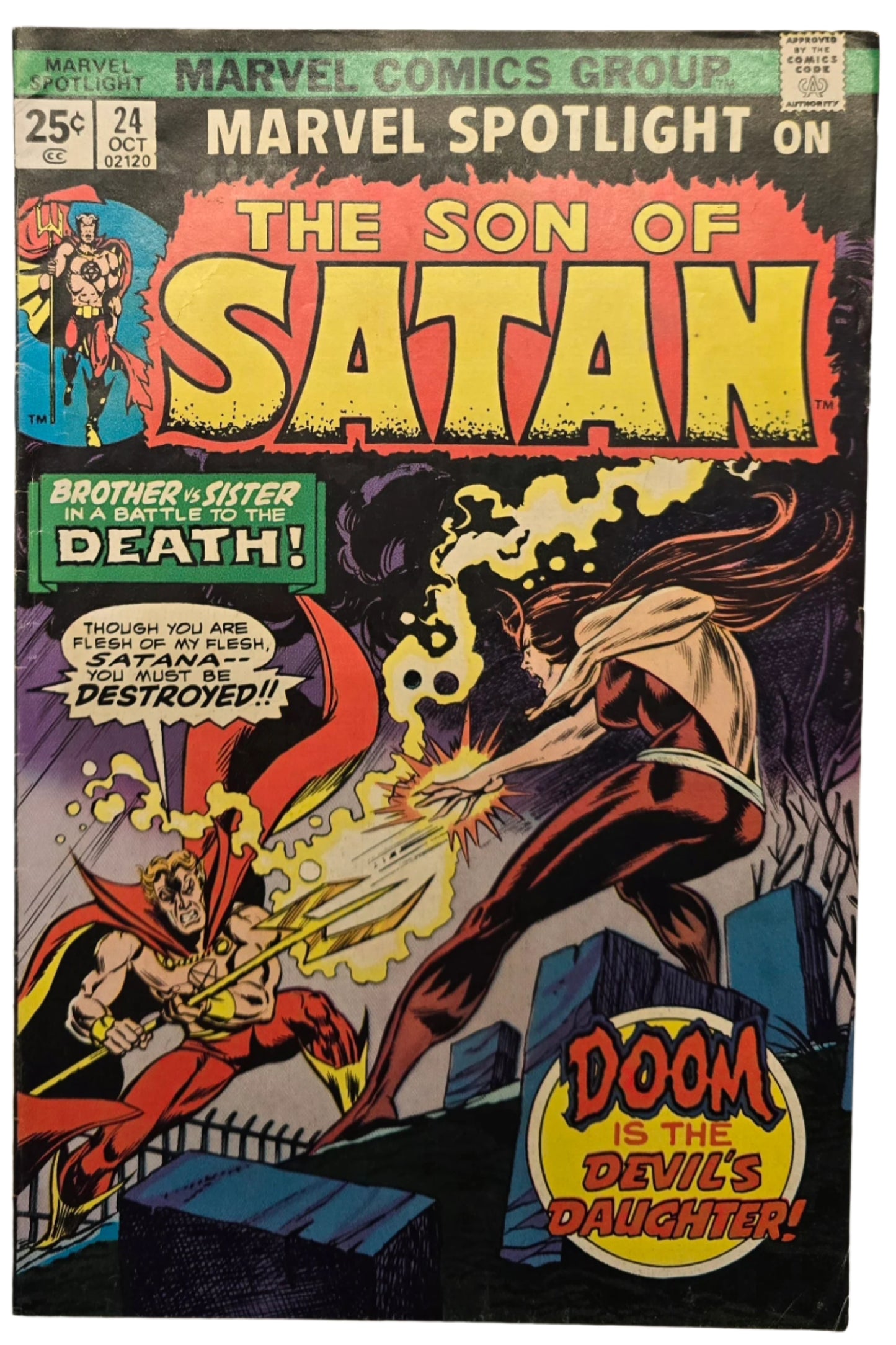Marvel Spotlight #24 1975 Vintage Comic